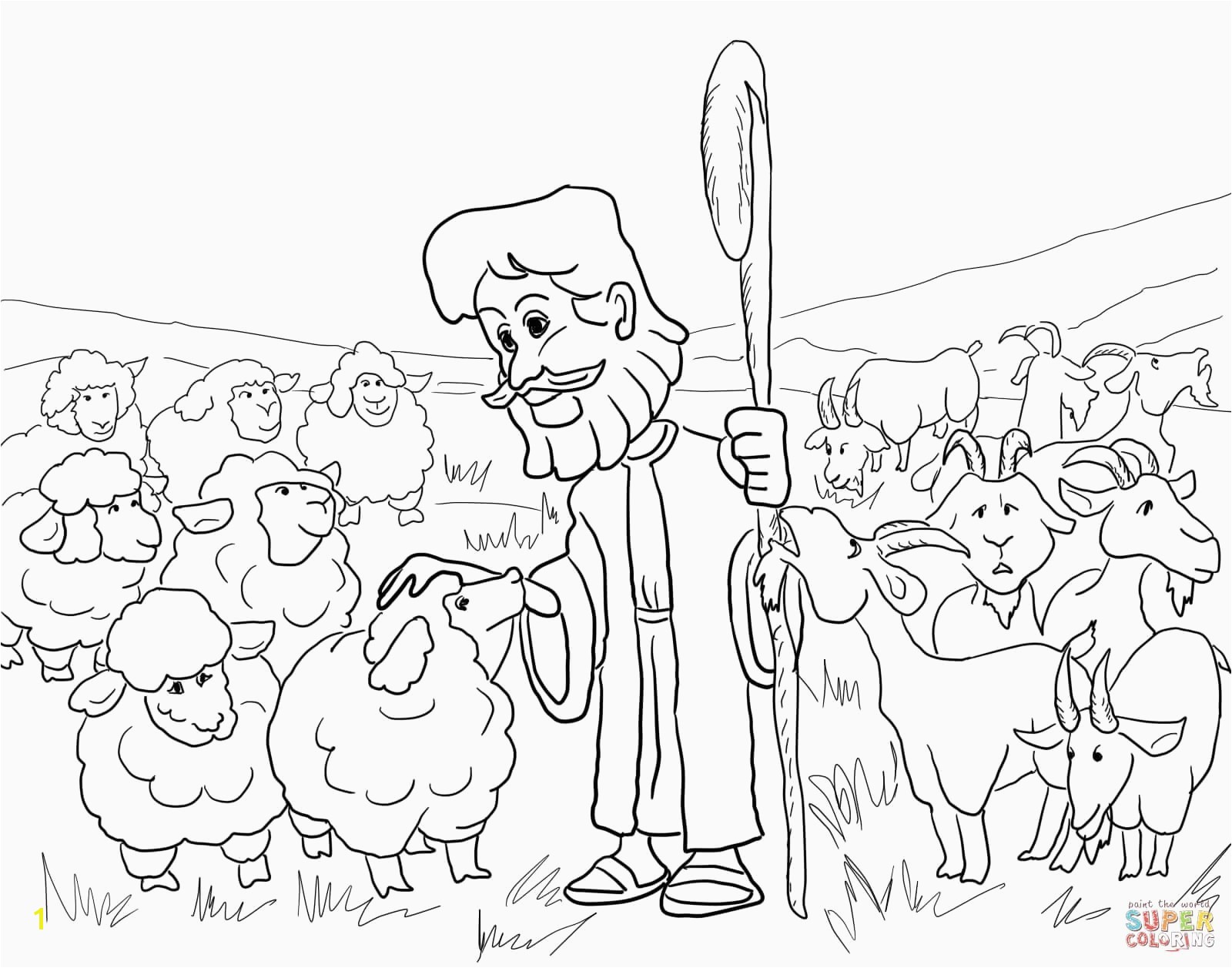 Jesus and the Lost Sheep Coloring Page Lost Sheep Coloring Page Best the Lost Sheep Free