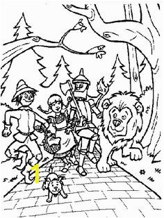 The Wonderful Wizard Of Oz Coloring Pages Wizard Of Oz Wicked Witch Coloring Page Colour