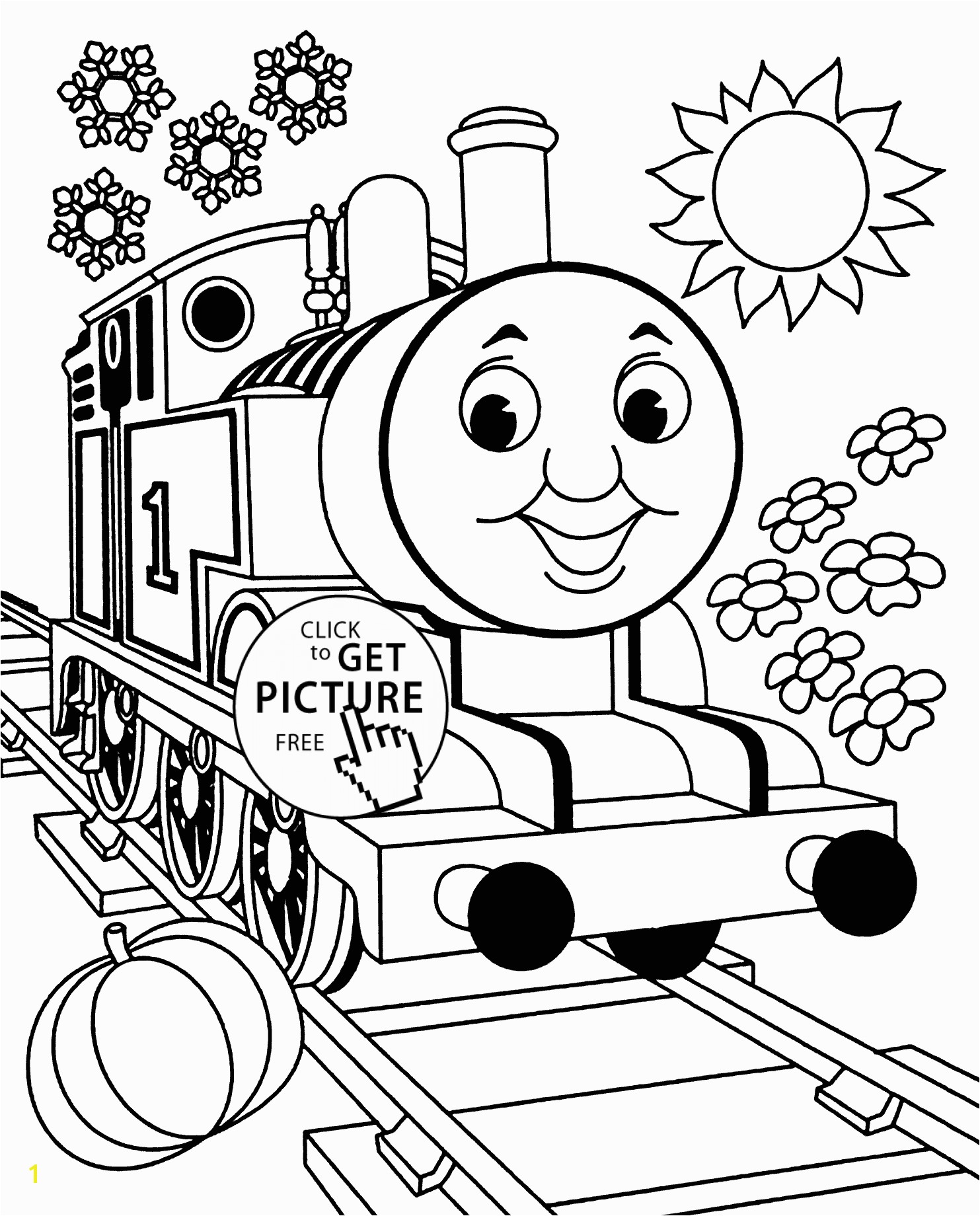 Thomas and friends coloring pages for kids printable free