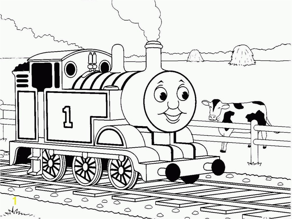 Thomas Coloring Page