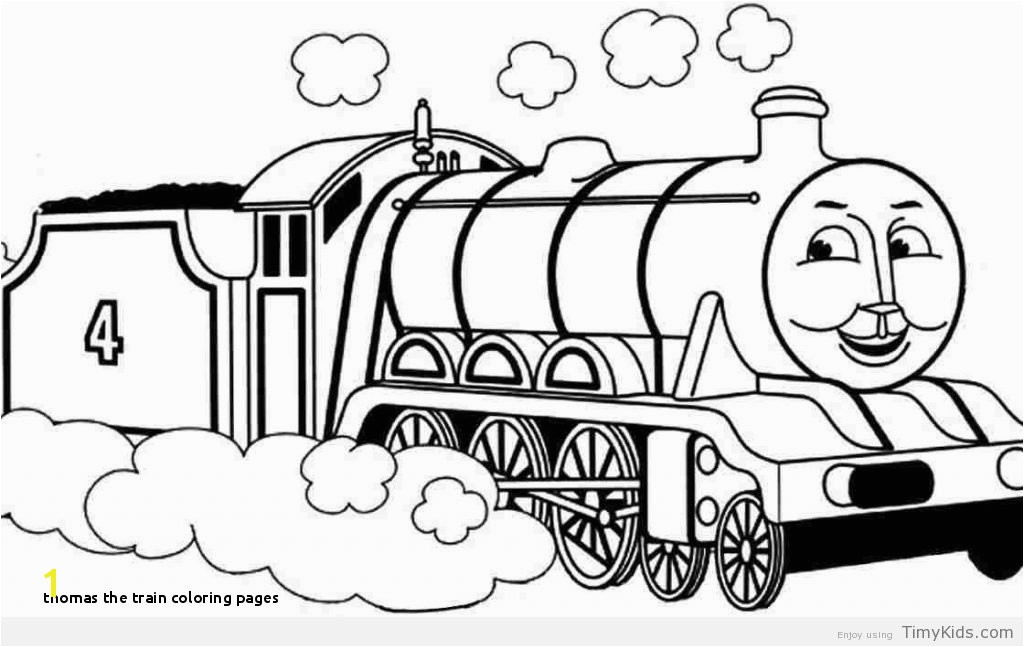 Thomas The Train Coloring Pages mofassel