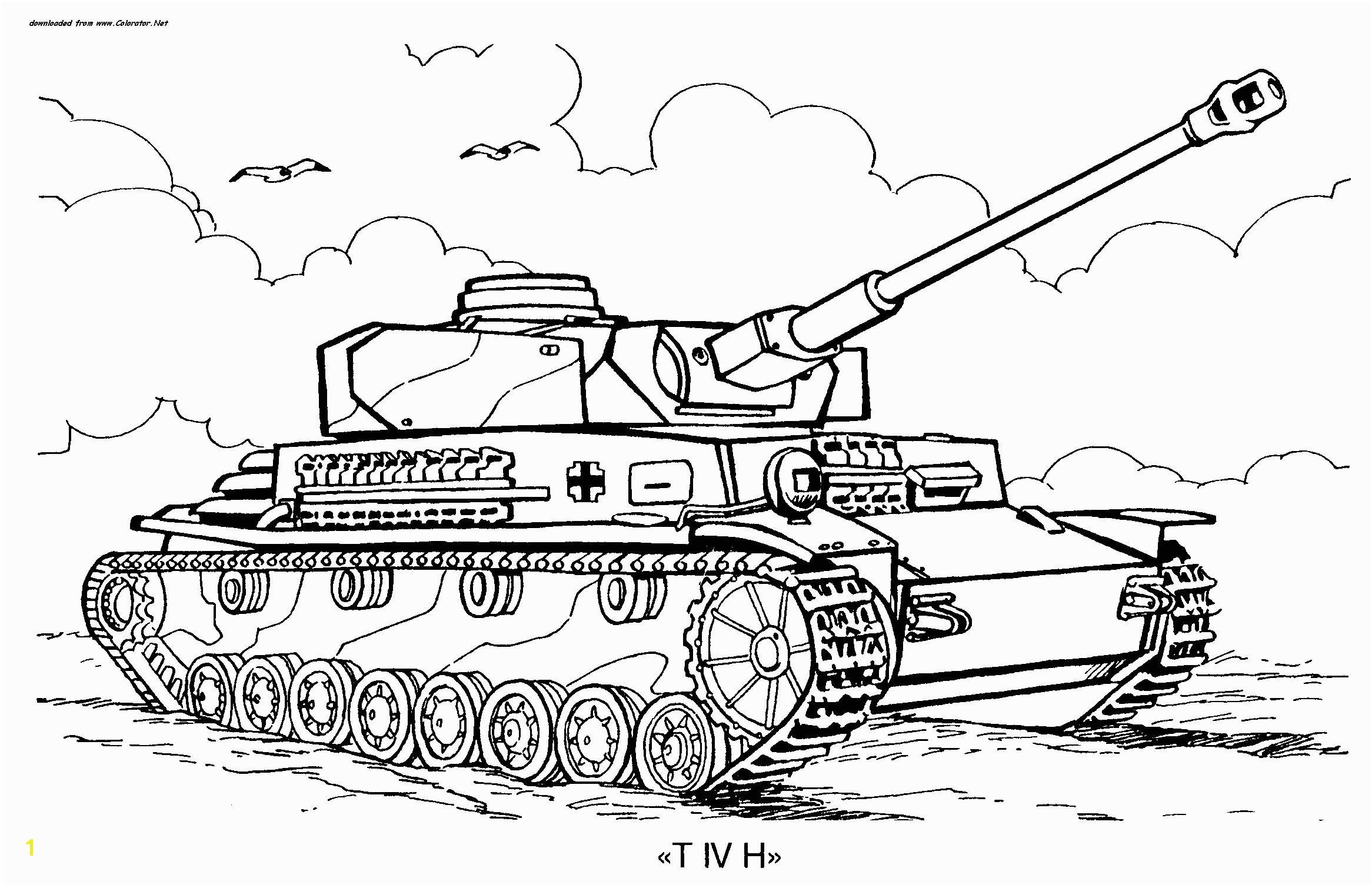 Tiger Tank Coloring Pages Luxury Tanks Colorator Net Doloring For Children Transport