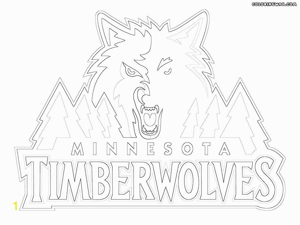 NBA logos coloring pages