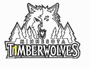 Minnesota Timberwolves Free Logo Coloring Page Minnesota Timberwolves Free Logo Coloring Page