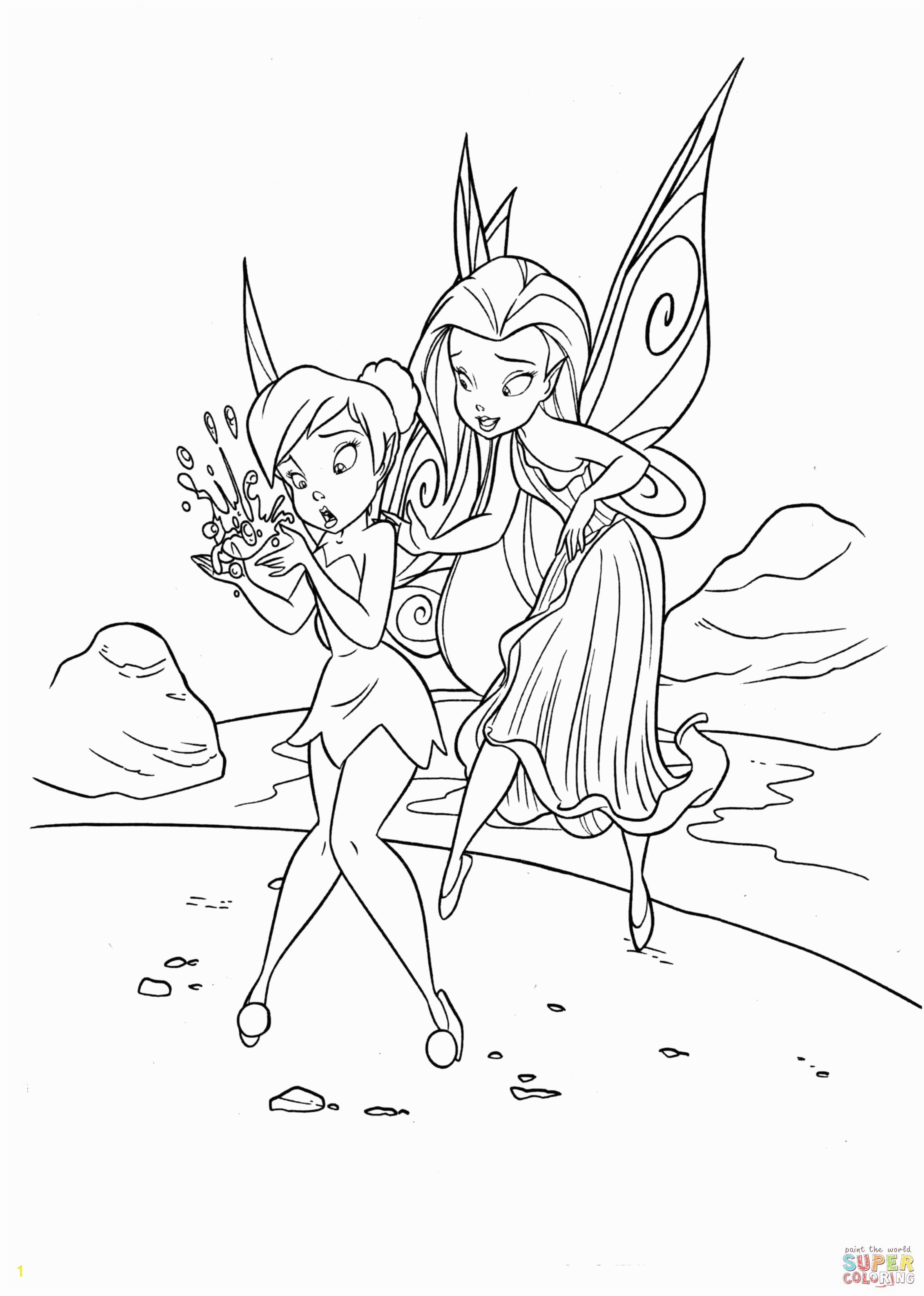 Free Printable Tinkerbell Coloring Pages Part 146 You Can Print that Can Be Default for