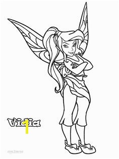Tinkerbell Vidia Coloring Pages Printable Disney Fairies Coloring Pages for Kids