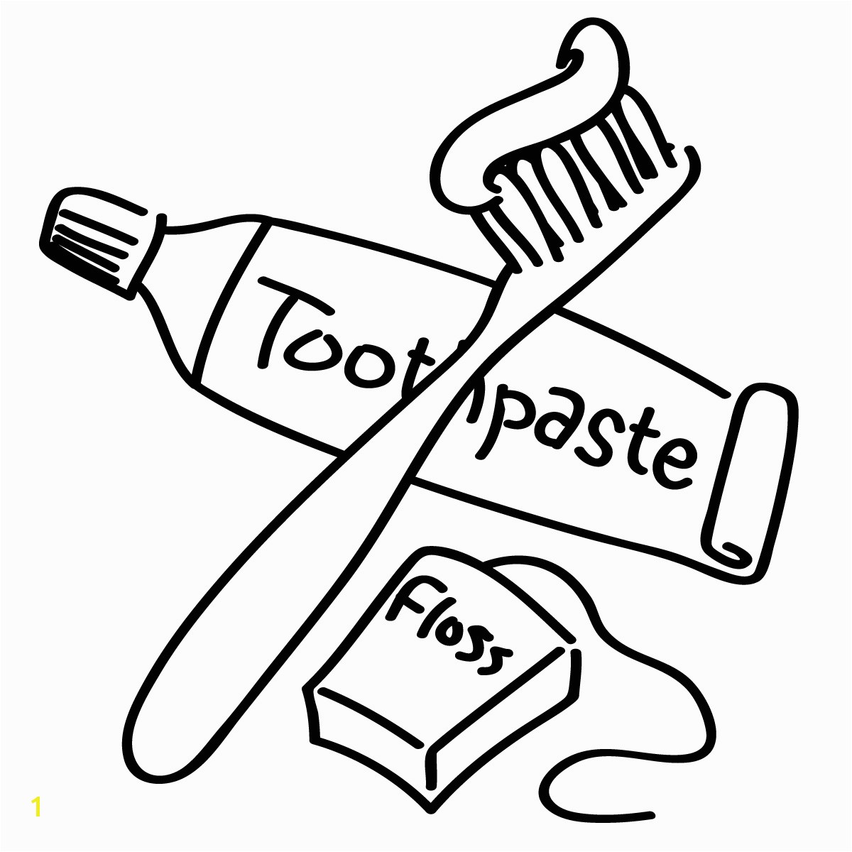 Brush Teeth Brushing Teeth Coloring Pages 4Fbb8 Clip Art Image