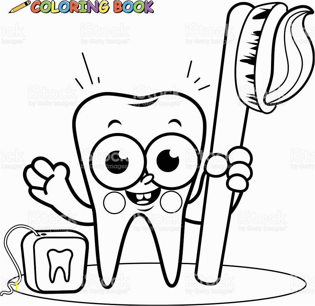 Improved Tooth And Toothbrush Coloring Pages Impressive Page Printable Free 1024x994