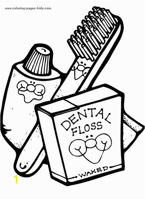 Toothbrush and toothpaste Coloring Page Dentist Coloring Pages Luxury toothbrush toothpaste and Dental Floss