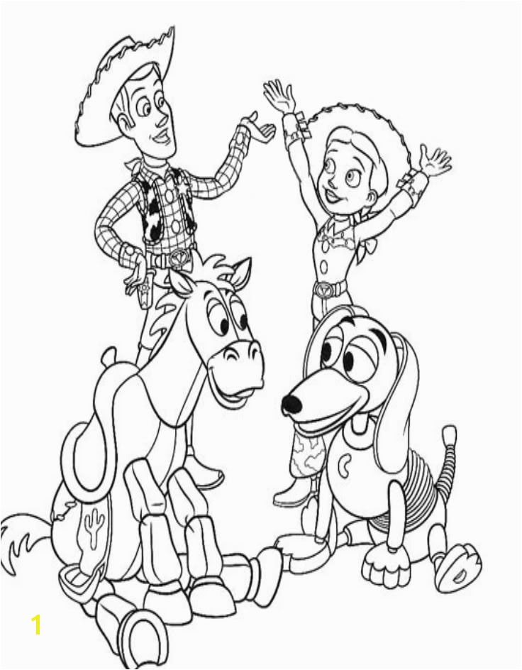 Toy Story Characters Coloring Pages Many Interesting Cliparts