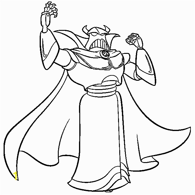 toy story coloring pages emperor zurg coloringstar