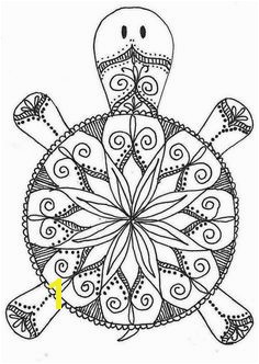 Turtle Mandala Coloring Pages Printable 417 Best Art Coloring Pages & Designs Images On Pinterest