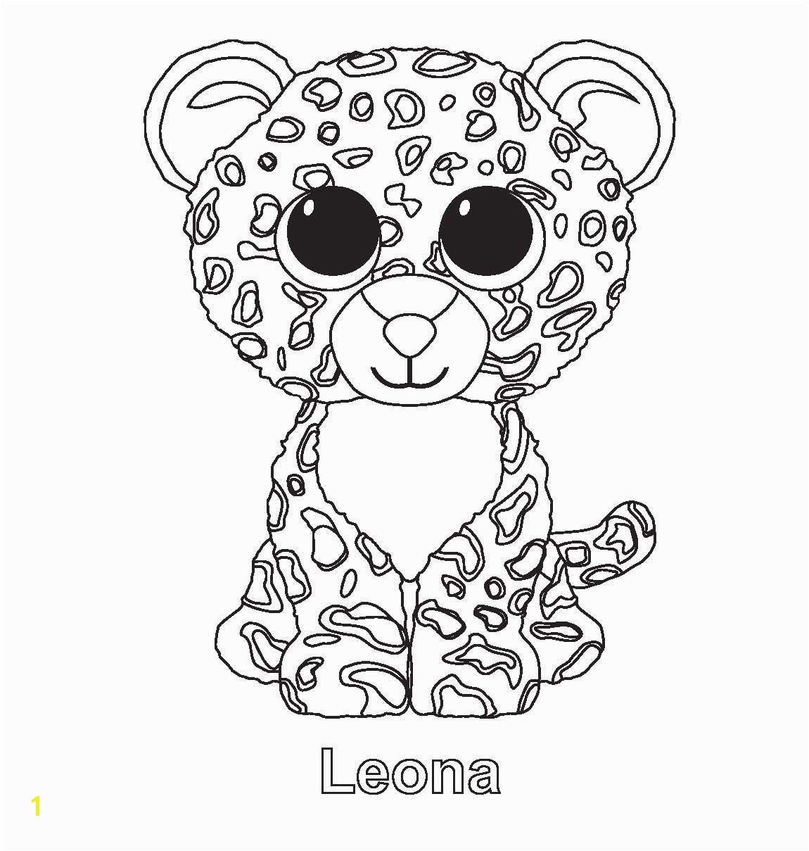 Ty beanie boo coloring pages and print for free