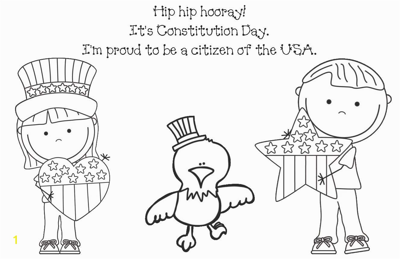 Us Constitution Coloring Pages Elegant Constitution Coloring Pages