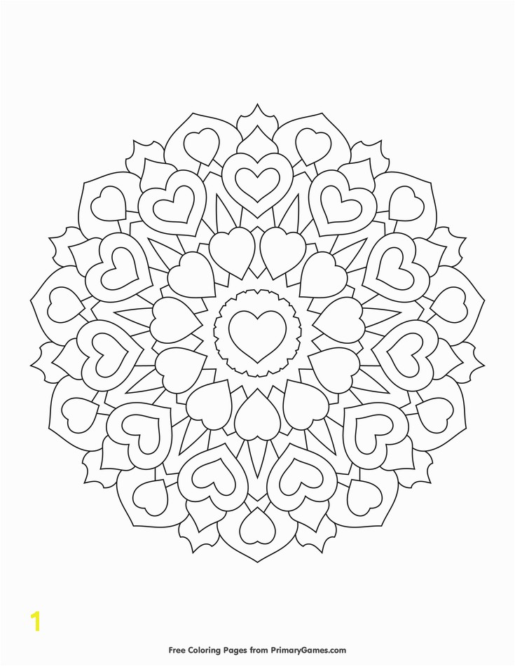 Free printable Valentine s Day Coloring Pages eBook for use in your classroom or home from PrimaryGames