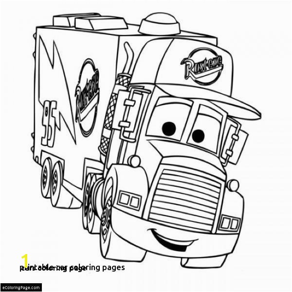 25 Cars Coloring Page