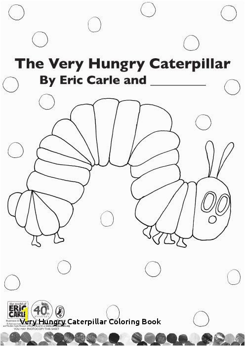 21 Very Hungry Caterpillar Coloring Book