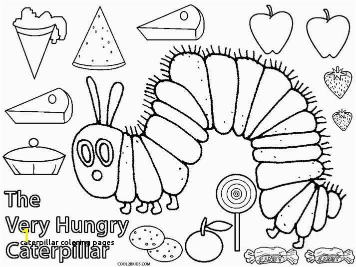 Very Hungry Caterpillar Coloring Pages Printables 28 Caterpillar Coloring Pages