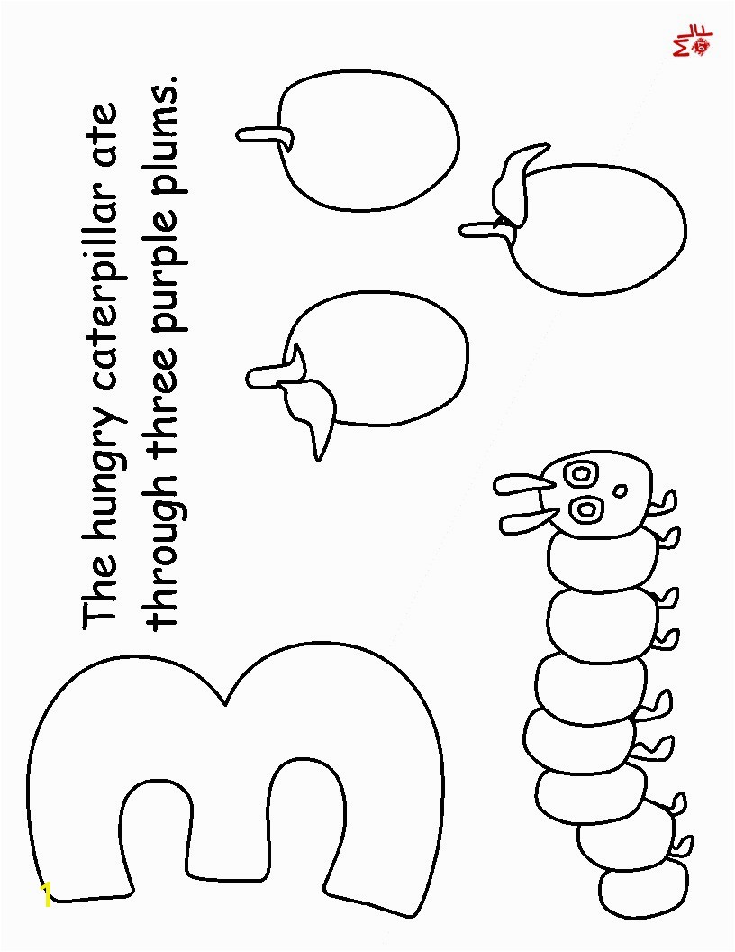 The Very Hungry Caterpillar Colouring Learningenglish Esl Very Eric Carle Coloring Pages