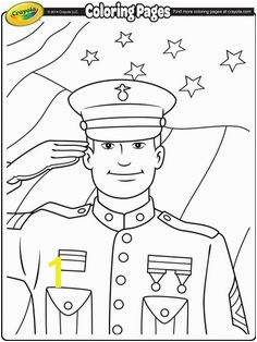 Veterans Day Coloring Page