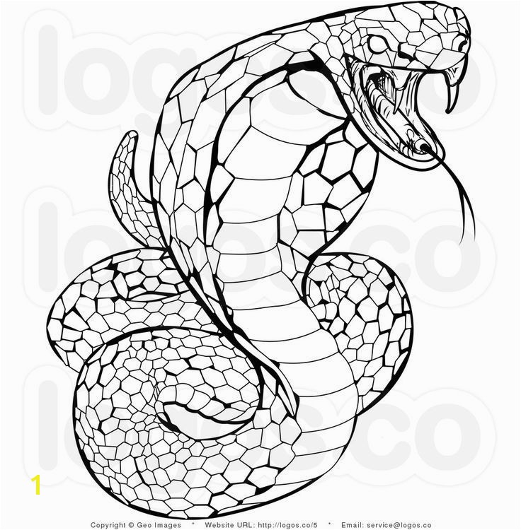 Image result for mosaic coloring pages for adults snake