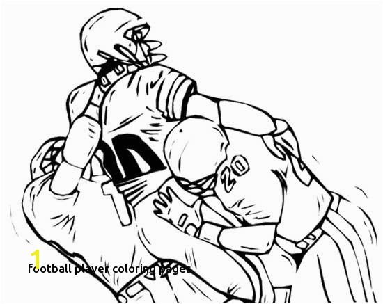 Football to Colour In Best Football Player Coloring Pages