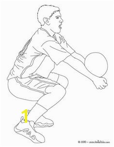 Volleyball player setting the ball coloring page More sports coloring pages on hellokids