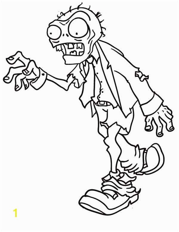 Top 20 Zombie Coloring Pages For Your Kids