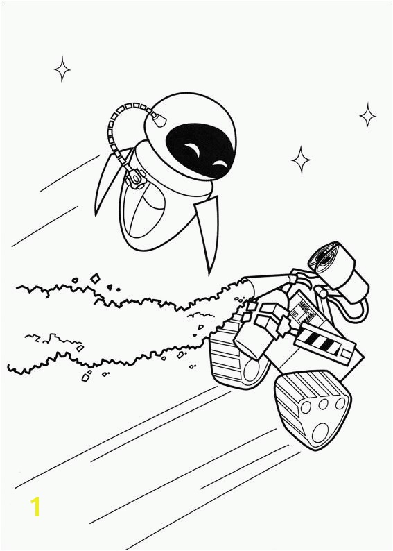 Wall E and Eve Coloring Pages Free E Coloring Pagesml In Hitizexytthub