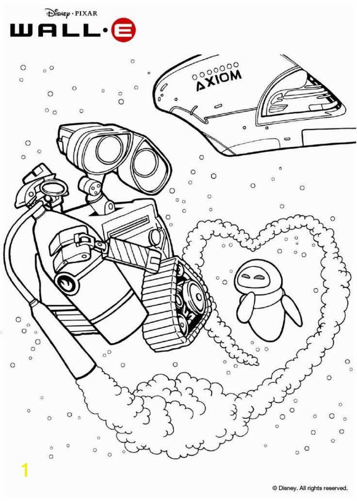 Wall E and Eve Coloring Pages Wall E Coloring Pages 20 Best Illustrations Pinterest