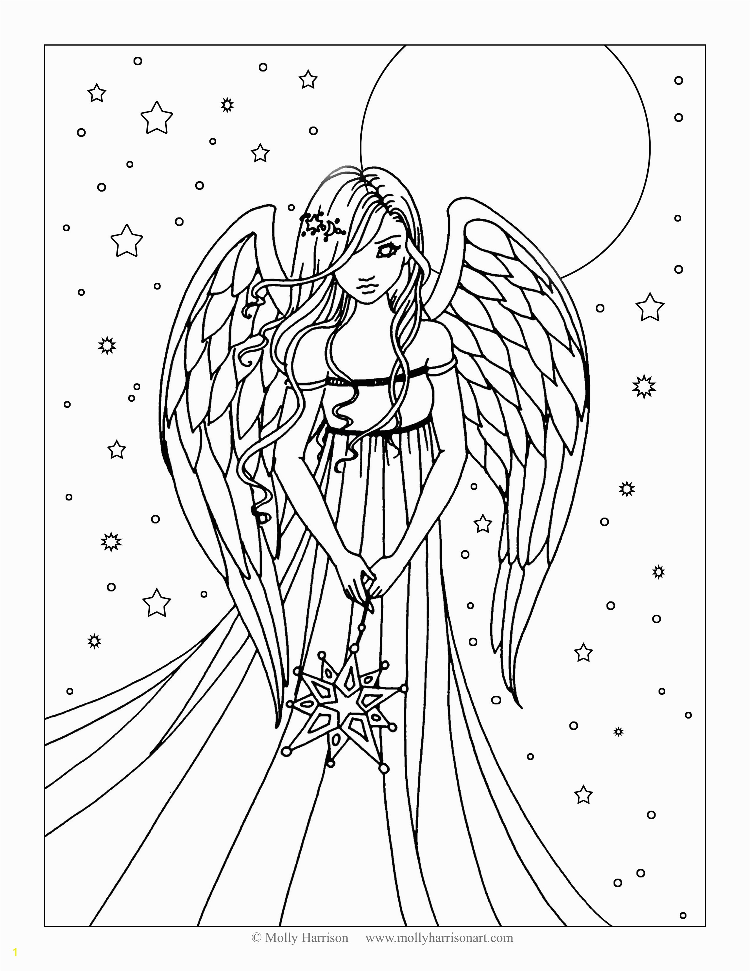 angels coloring pages rallytv org inside angel