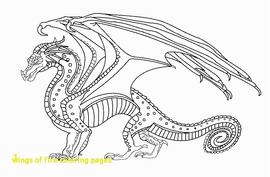 Wings Of Fire Seawing Coloring Pages Unique Wings Fire Coloring Pages Coloring Pages