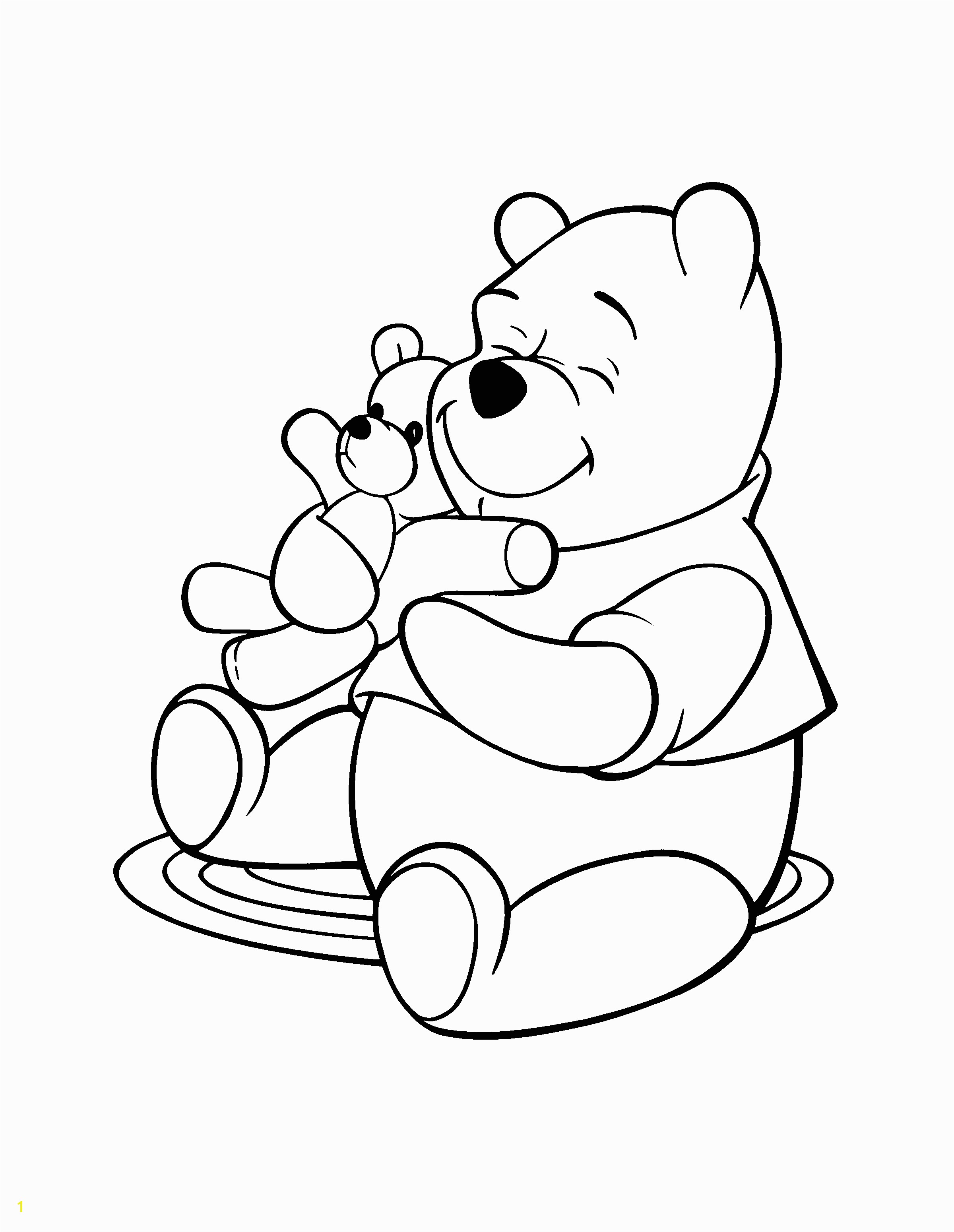 Winnie the Pooh Characters Coloring Pages Winnie the Pooh Coloring Pages