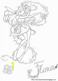 Winx Club Coloring Pages free For Kids