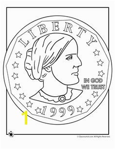 Susan B Anthony Coloring Pages Susan B Anthony Coin Coloring Page – Classroom Jr Find this Pin and more on Women s History Month