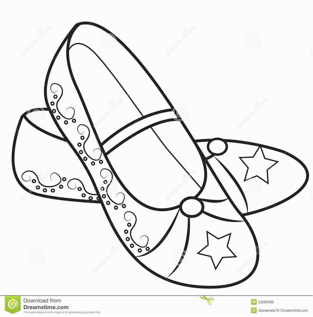 Big Shoe Coloring Page Shoes Pages COLORING PAGES