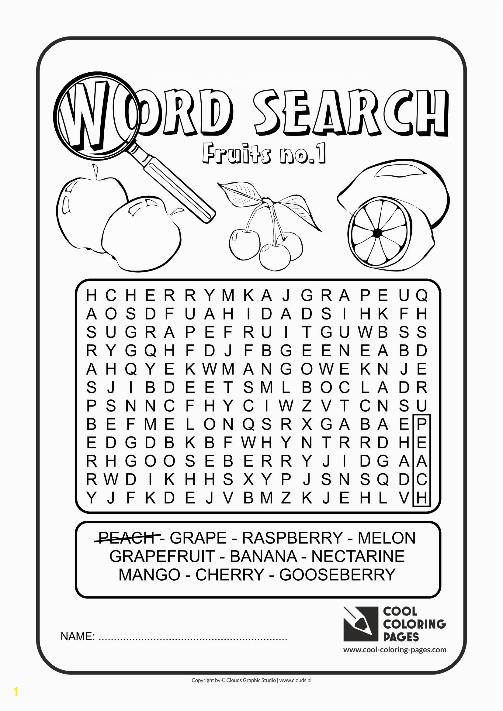 Word Search Coloring Pages to Print Cool Coloring Pages Word Search Cool Coloring Pages