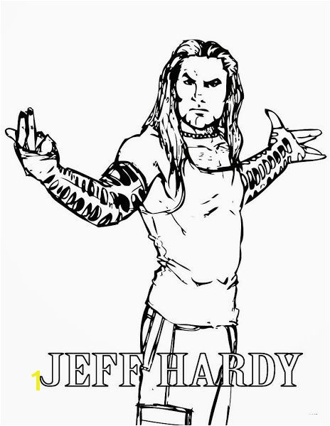 disney tv coloring pages wwe coloring pages of jeff hardy coloringpages