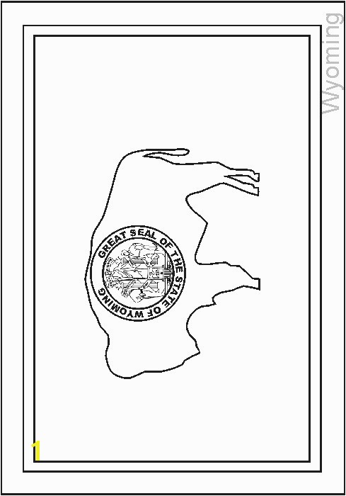 Wyoming Flag Coloring Page Inspirational £Æ¯£‚¤£‚ª£ÆÅ¸£Æ³£‚°¥