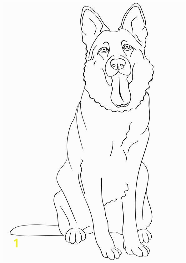 German Shepherd Dog Buzzle Printable Templates More