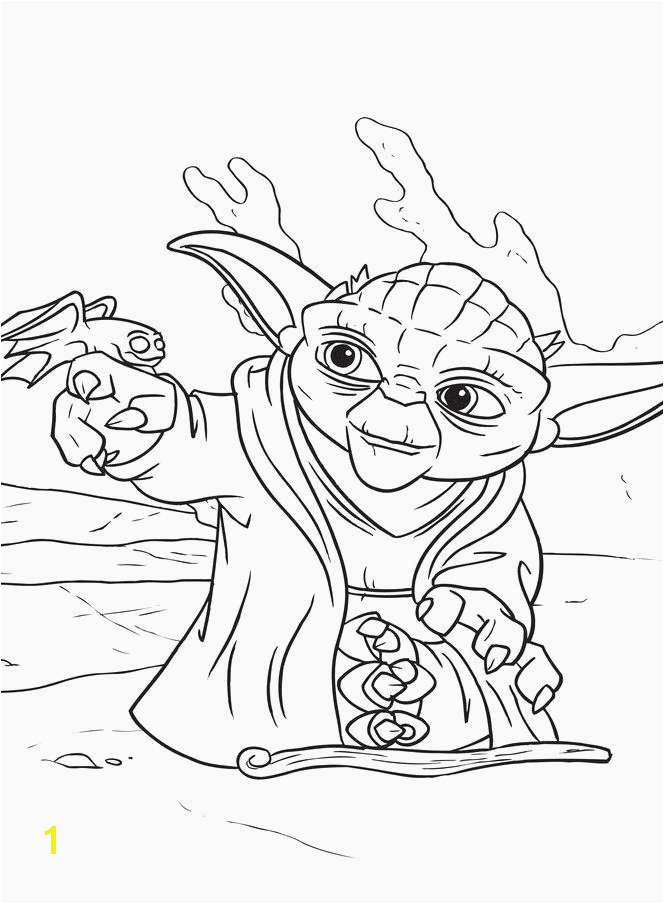 Yoda Head Coloring Page Drawing Page Line Luxury Coloring Pages to Color Line Unique