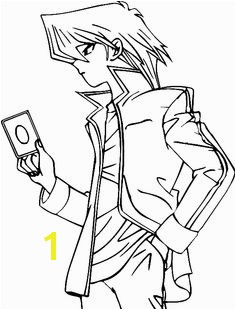 Yu Gi Oh Coloring Page