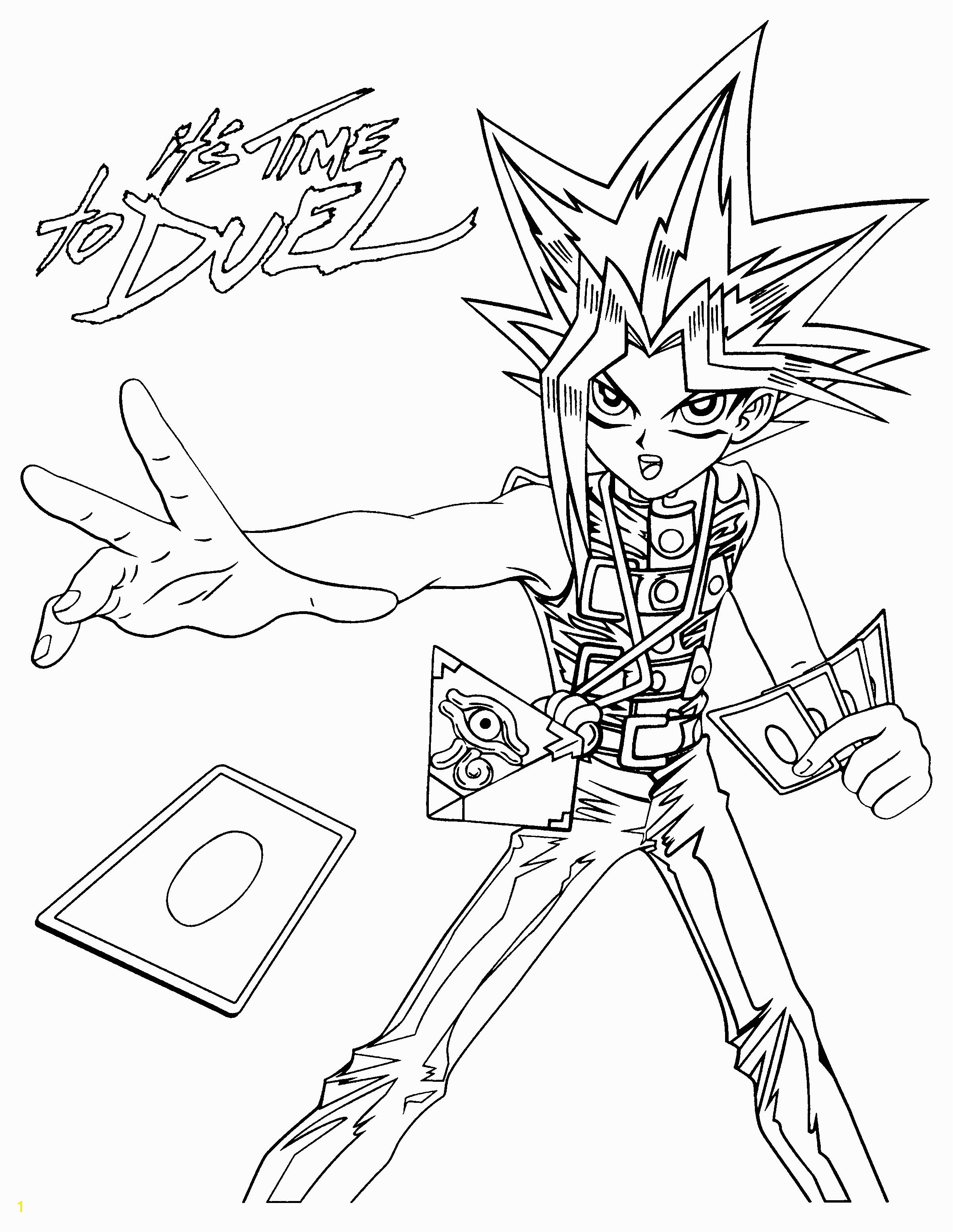 Yugioh Coloring Pages Yugioh Coloring Pages Luxury Yu Gi Oh Coloring Pages Free