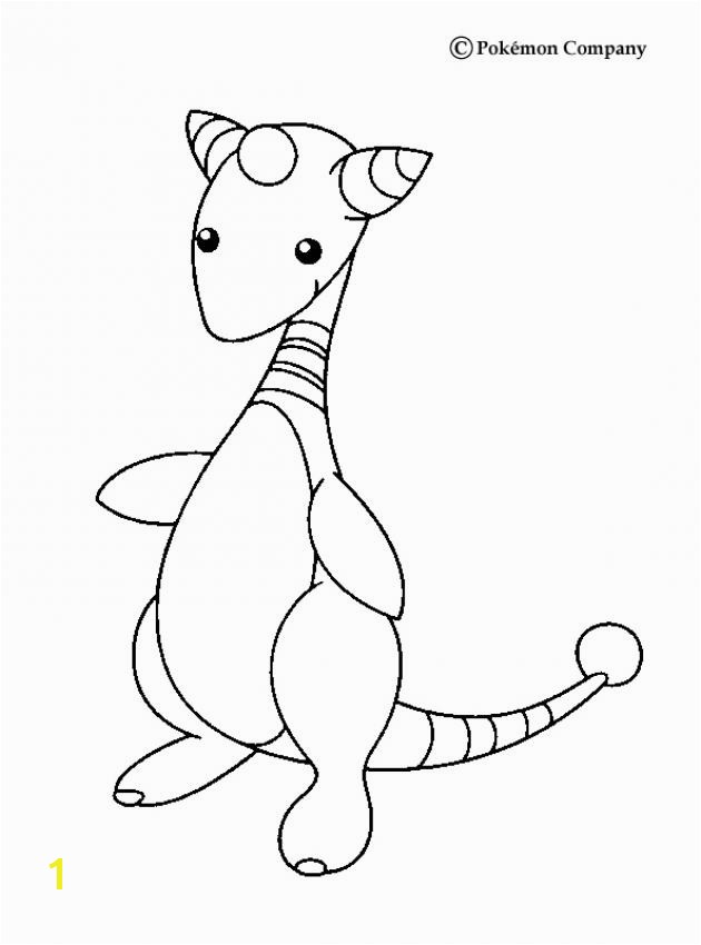 Ampharos Coloring Pages Ampharos Wings Coloring Pages Hellokids