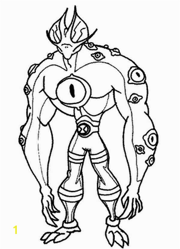 ben 10 benmummy coloring pages sketch templates