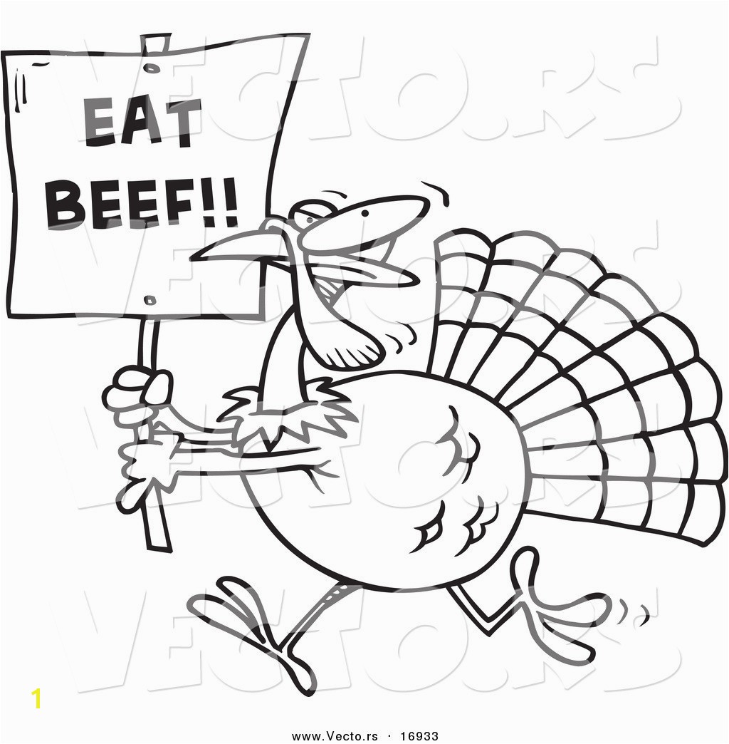 Timely Black And White Turkey Coloring Pages 7 1244 Funny Cartoon Drawing 1024 1044 Silly