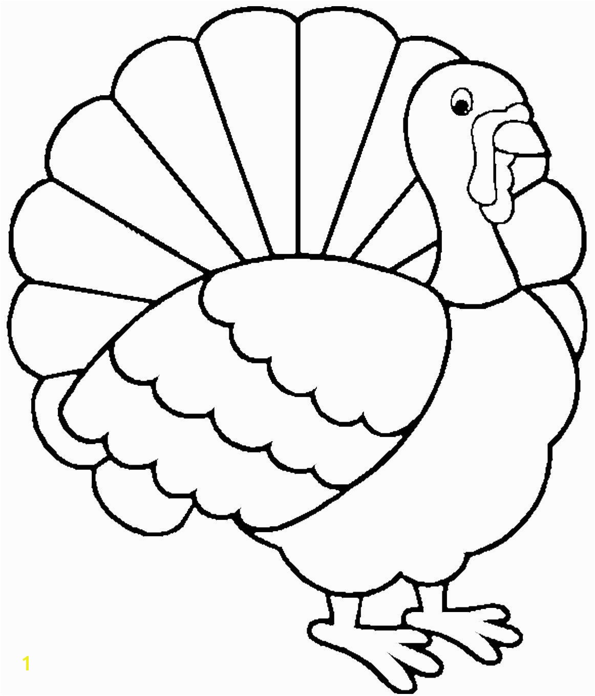turkey coloring page Free