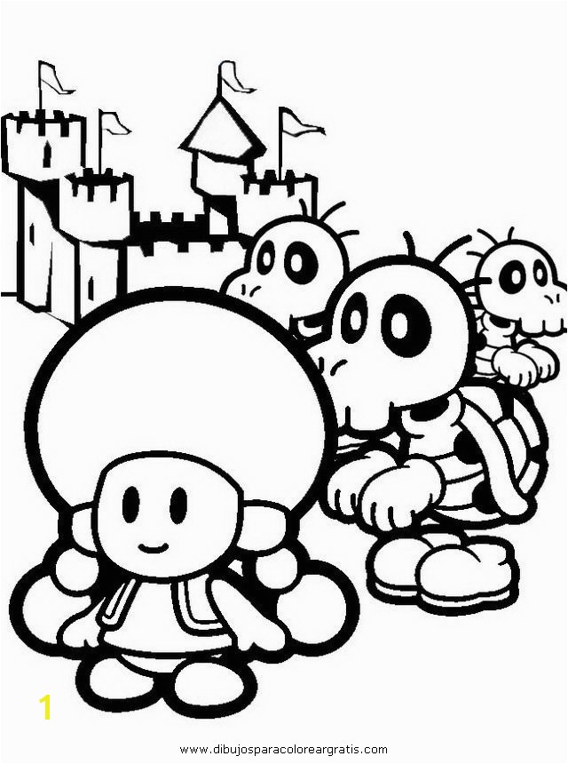 toad and toadette coloring pages