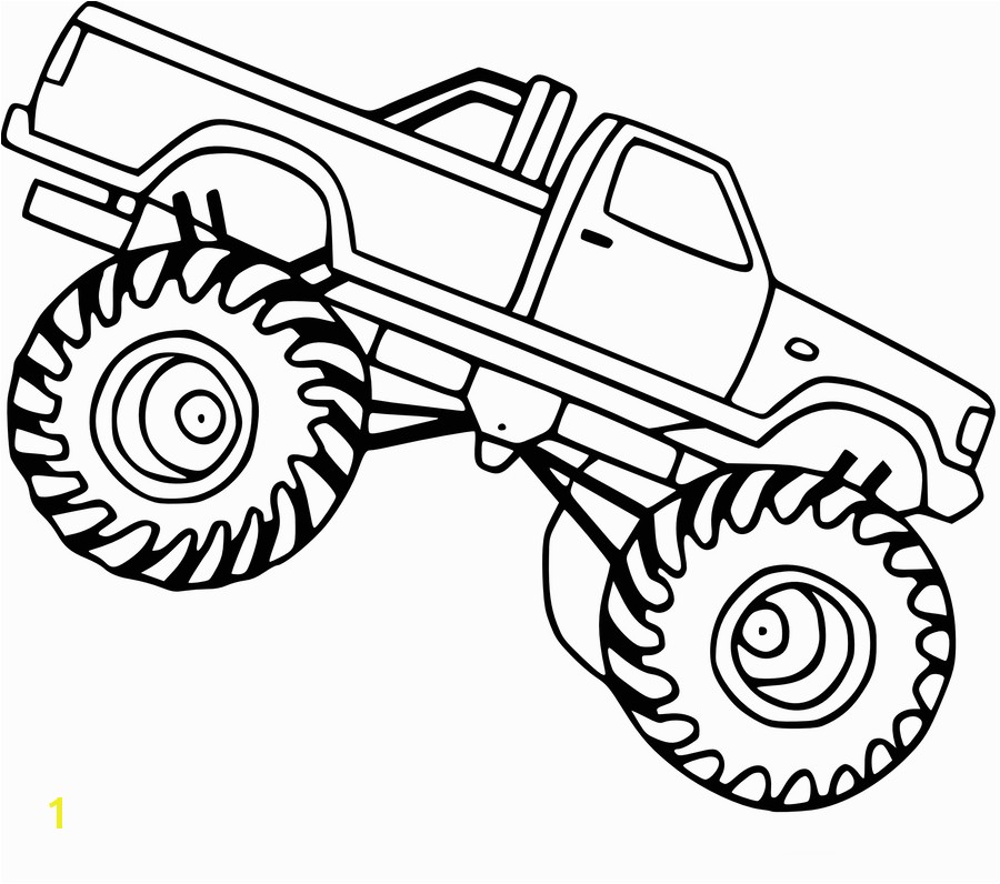 Coloring Book Pages Of Monster Trucks Download Monster Truck Coloring Pages Printable Clipart Colouring