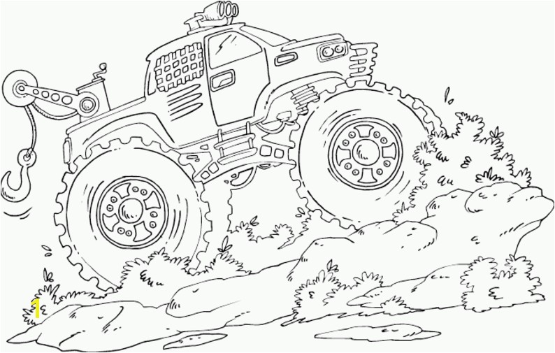 Free Printable Monster Truck Coloring Pages For Kids